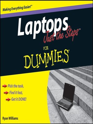 cover image of Laptops Just the Steps For Dummies